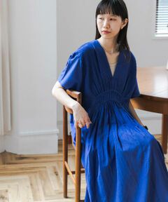 URBAN RESEARCH DOORS / アーバンリサーチ ドアーズ ワンピース | ピンタックギャザーワンピース