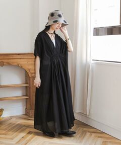 URBAN RESEARCH DOORS / アーバンリサーチ ドアーズ ワンピース | ピンタックギャザーワンピース