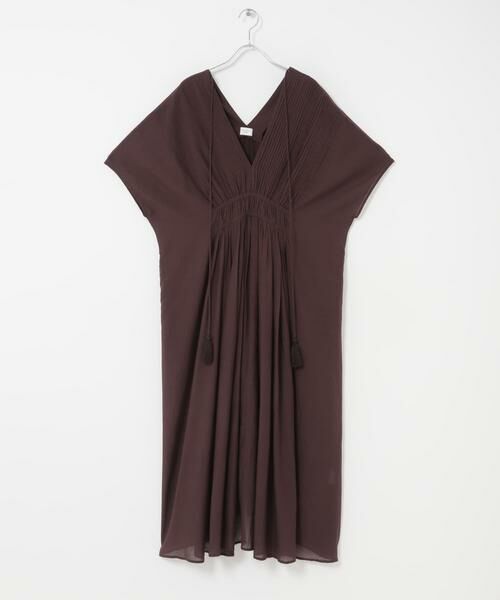 URBAN RESEARCH DOORS / アーバンリサーチ ドアーズ ワンピース | ピンタックギャザーワンピース | 詳細8