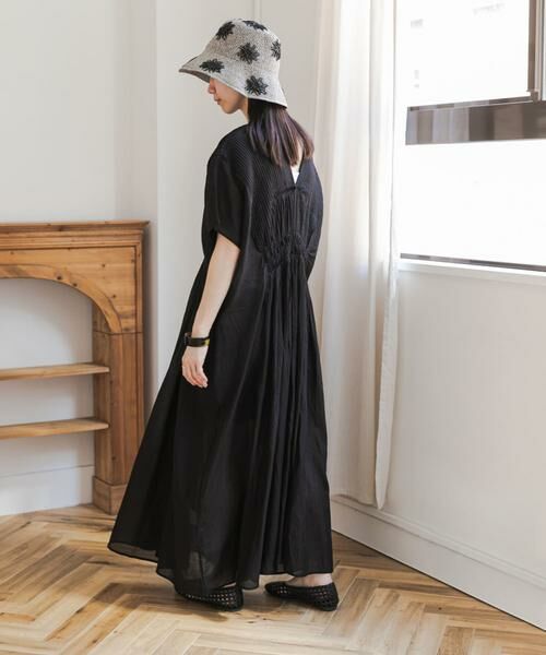 URBAN RESEARCH DOORS / アーバンリサーチ ドアーズ ワンピース | ピンタックギャザーワンピース | 詳細26