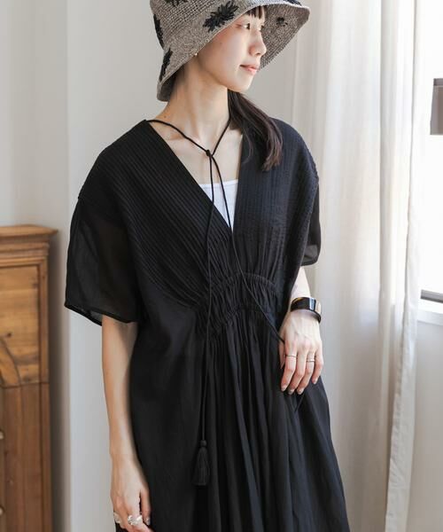 URBAN RESEARCH DOORS / アーバンリサーチ ドアーズ ワンピース | ピンタックギャザーワンピース | 詳細29