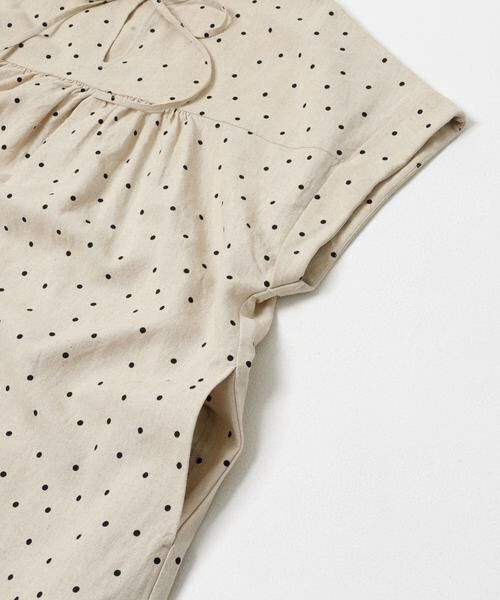 URBAN RESEARCH DOORS / アーバンリサーチ ドアーズ ワンピース | リネンリヨセルドットワンピース | 詳細19