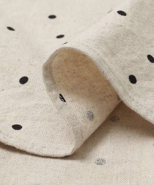 URBAN RESEARCH DOORS / アーバンリサーチ ドアーズ ワンピース | リネンリヨセルドットワンピース | 詳細21