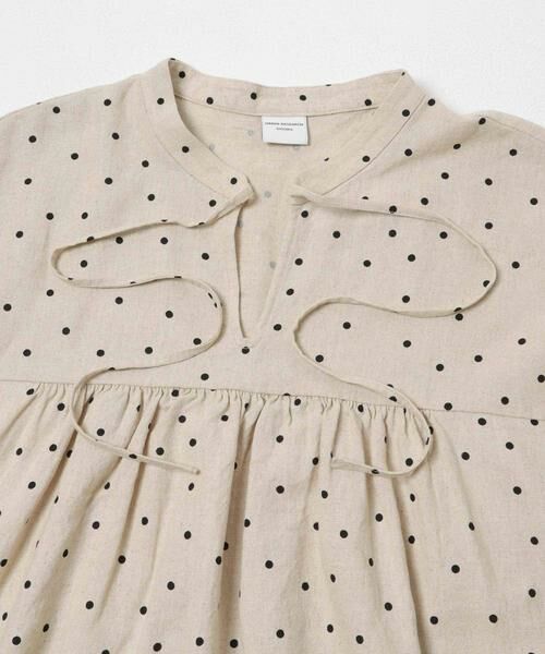 URBAN RESEARCH DOORS / アーバンリサーチ ドアーズ ワンピース | リネンリヨセルドットワンピース | 詳細18