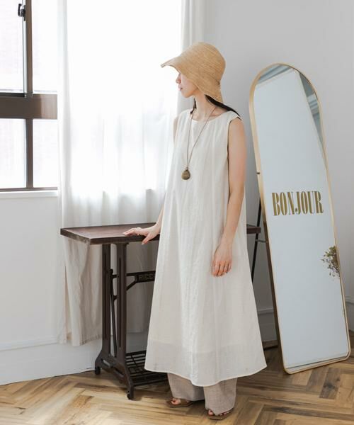 URBAN RESEARCH DOORS / アーバンリサーチ ドアーズ ワンピース | レースノースリーブワンピース | 詳細7