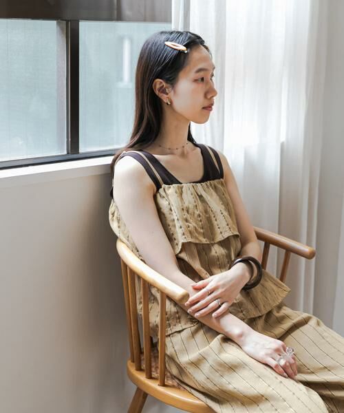 URBAN RESEARCH DOORS / アーバンリサーチ ドアーズ ワンピース | ラメストライプセットアップ | 詳細1