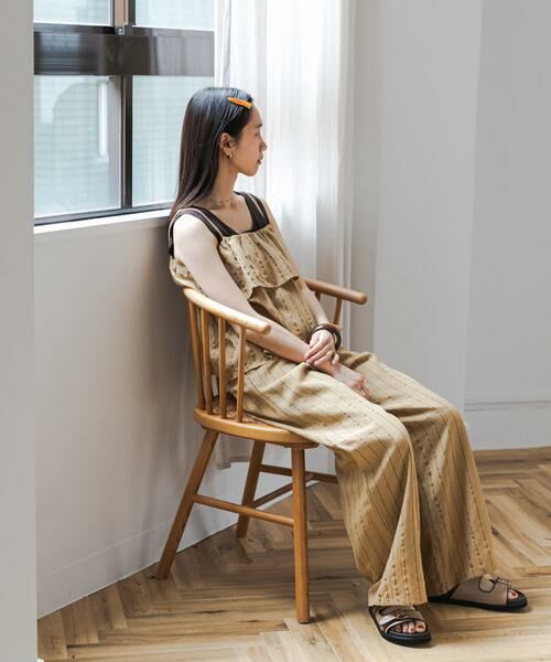 URBAN RESEARCH DOORS / アーバンリサーチ ドアーズ ワンピース | ラメストライプセットアップ | 詳細2