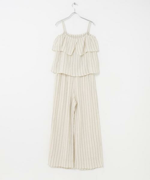 URBAN RESEARCH DOORS / アーバンリサーチ ドアーズ ワンピース | ラメストライプセットアップ | 詳細22