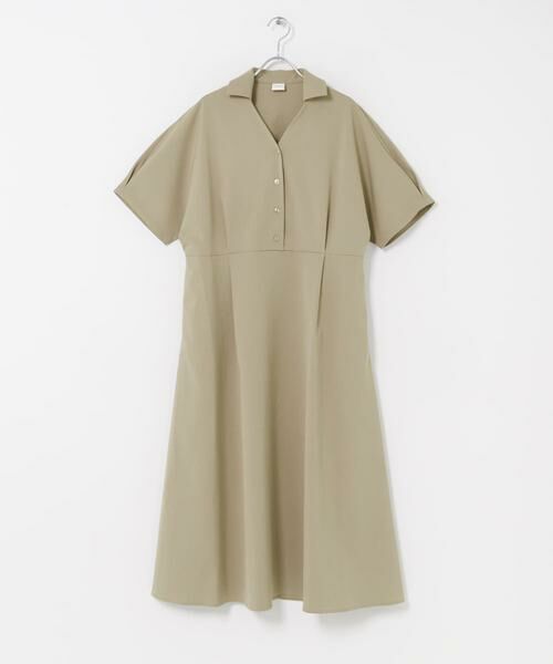 URBAN RESEARCH DOORS / アーバンリサーチ ドアーズ ワンピース | 『UR TECH』完声/涼ドルマン半袖ワンピース | 詳細22