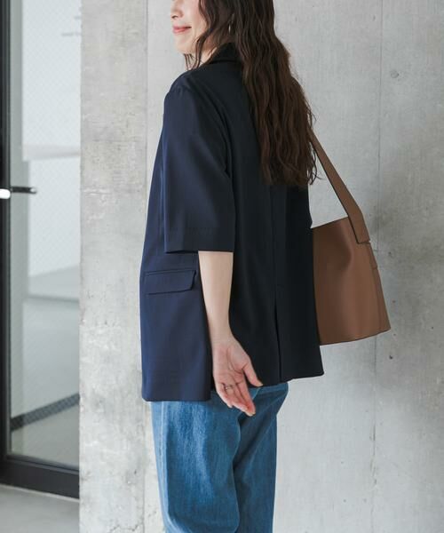 URBAN RESEARCH DOORS / アーバンリサーチ ドアーズ その他アウター | 『UR TECH』完声/涼 ハーフスリーブジャケット | 詳細6