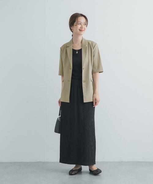 URBAN RESEARCH DOORS / アーバンリサーチ ドアーズ その他アウター | 『UR TECH』完声/涼 ハーフスリーブジャケット | 詳細20