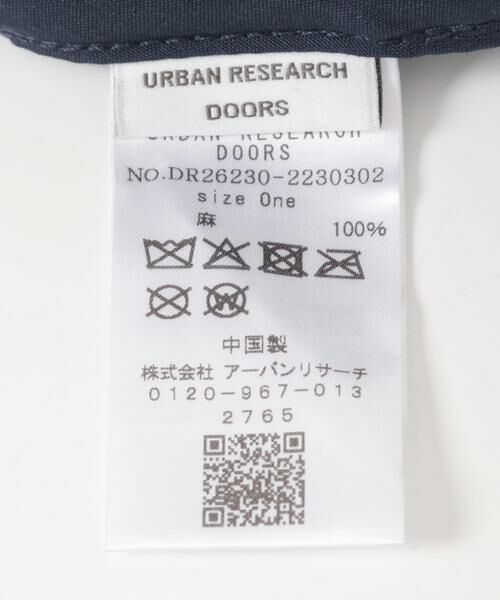 URBAN RESEARCH DOORS / アーバンリサーチ ドアーズ キャップ | リネンキャップ | 詳細6