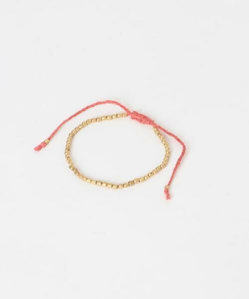 URBAN RESEARCH DOORS / アーバンリサーチ ドアーズ ブレスレット・バングル | ビーズブレスレット（レッド）