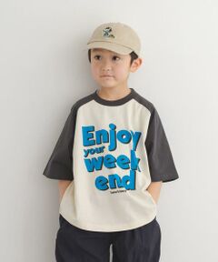 URBAN RESEARCH DOORS / アーバンリサーチ ドアーズ トップス | ロゴプリントラグランTシャツ(KIDS)