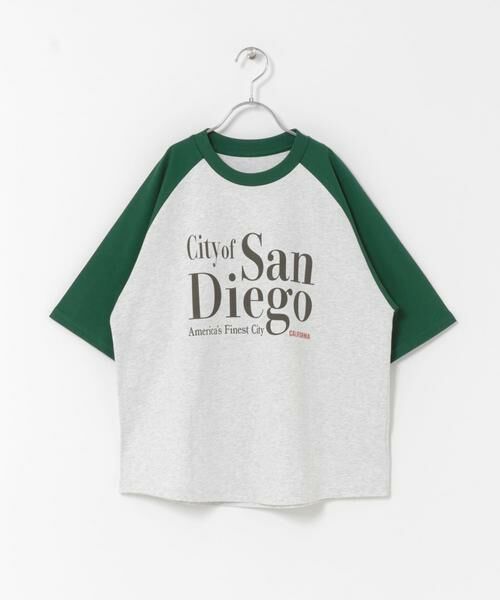 URBAN RESEARCH DOORS / アーバンリサーチ ドアーズ トップス | 『150サイズ』ロゴプリントラグランTシャツ(KIDS) | 詳細7