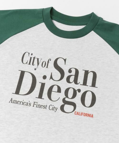 URBAN RESEARCH DOORS / アーバンリサーチ ドアーズ トップス | 『150サイズ』ロゴプリントラグランTシャツ(KIDS) | 詳細8