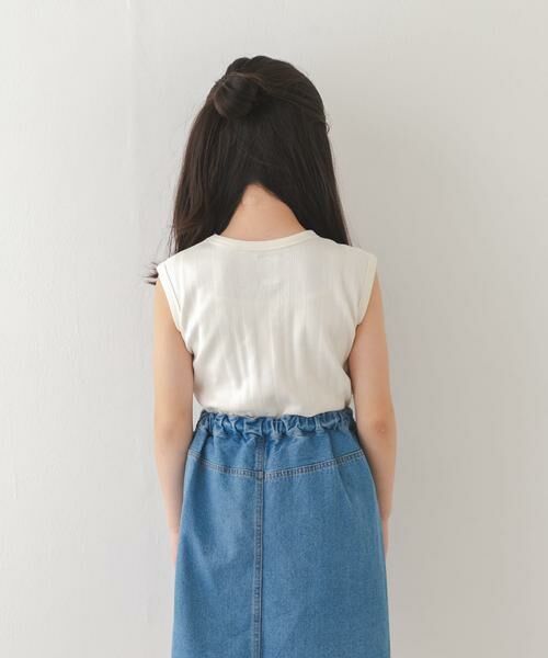 URBAN RESEARCH DOORS / アーバンリサーチ ドアーズ トップス | 『150サイズあり』ノースリランダムリブカットソー(KIDS) | 詳細3