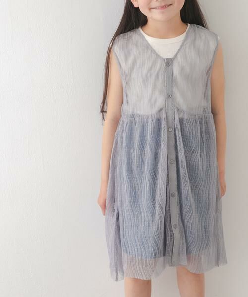 URBAN RESEARCH DOORS / アーバンリサーチ ドアーズ トップス | 『150サイズあり』ノースリランダムリブカットソー(KIDS) | 詳細5