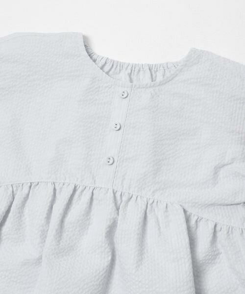 URBAN RESEARCH DOORS / アーバンリサーチ ドアーズ トップス | 『150サイズあり』ストライプ2wayサッカーブラウス(KIDS) | 詳細15