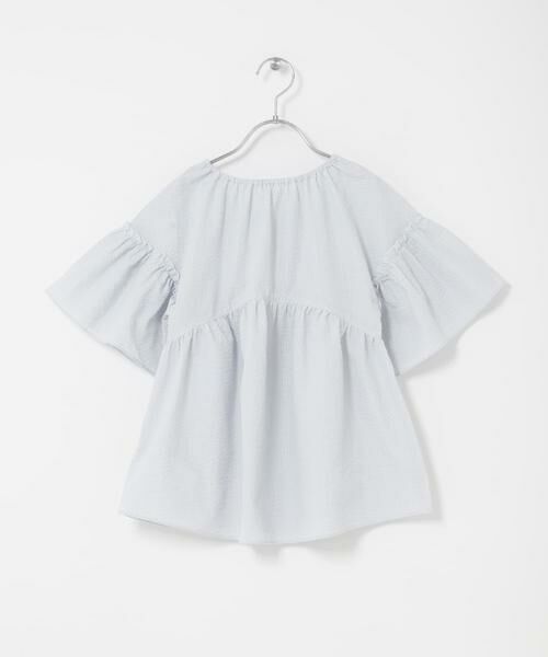 URBAN RESEARCH DOORS / アーバンリサーチ ドアーズ トップス | 『150サイズあり』ストライプ2wayサッカーブラウス(KIDS) | 詳細18