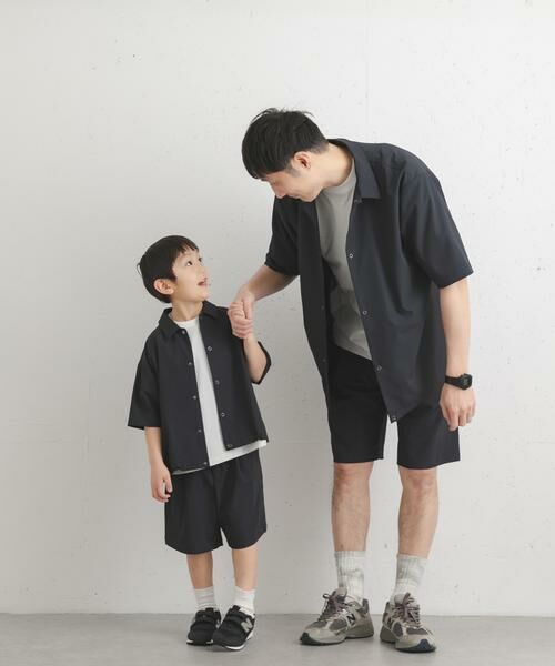 URBAN RESEARCH DOORS / アーバンリサーチ ドアーズ トップス | 『150サイズあり』『UR TECH』サマシェアシャツカーディガン(KIDS) | 詳細12