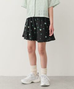 URBAN RESEARCH DOORS / アーバンリサーチ ドアーズ パンツ | 『150サイズあり』フラワー刺繍ショートパンツ(KIDS)