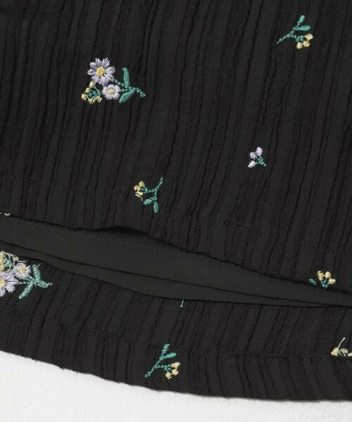 URBAN RESEARCH DOORS / アーバンリサーチ ドアーズ パンツ | 『150サイズあり』フラワー刺繍ショートパンツ(KIDS) | 詳細8