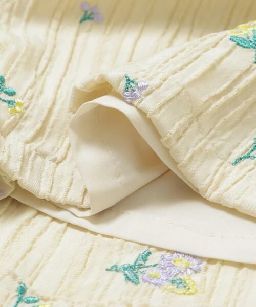 URBAN RESEARCH DOORS / アーバンリサーチ ドアーズ パンツ | 『150サイズあり』フラワー刺繍ショートパンツ(KIDS) | 詳細21