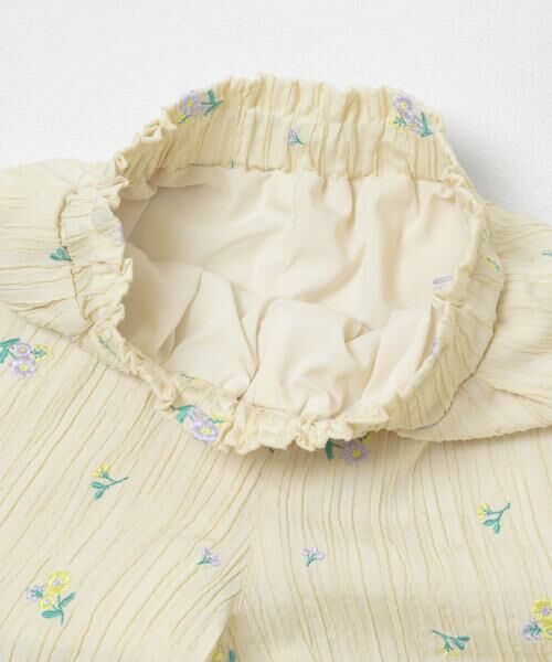 URBAN RESEARCH DOORS / アーバンリサーチ ドアーズ パンツ | 『150サイズあり』フラワー刺繍ショートパンツ(KIDS) | 詳細16