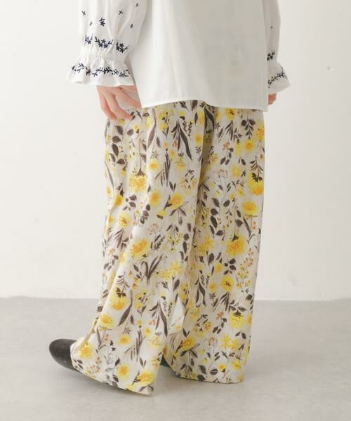 URBAN RESEARCH DOORS / アーバンリサーチ ドアーズ パンツ | 『親子リンク』フラワープリントイージーパンツ(KIDS) | 詳細2