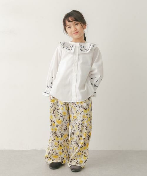 URBAN RESEARCH DOORS / アーバンリサーチ ドアーズ パンツ | 『親子リンク』フラワープリントイージーパンツ(KIDS) | 詳細3