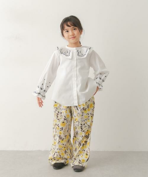 URBAN RESEARCH DOORS / アーバンリサーチ ドアーズ パンツ | 『親子リンク』フラワープリントイージーパンツ(KIDS) | 詳細4