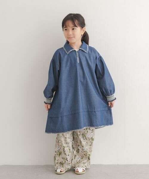 URBAN RESEARCH DOORS / アーバンリサーチ ドアーズ パンツ | 『親子リンク』フラワープリントイージーパンツ(KIDS) | 詳細20