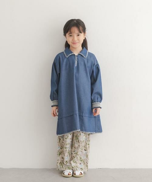 URBAN RESEARCH DOORS / アーバンリサーチ ドアーズ パンツ | 『親子リンク』フラワープリントイージーパンツ(KIDS) | 詳細21