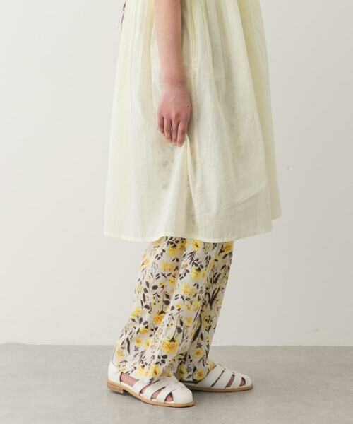 URBAN RESEARCH DOORS / アーバンリサーチ ドアーズ パンツ | 『150サイズ』『親子リンク』フラワープリントイージーパンツ(KIDS) | 詳細1