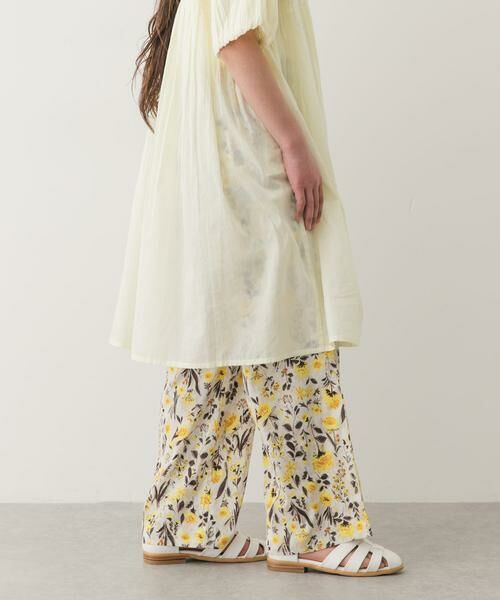 URBAN RESEARCH DOORS / アーバンリサーチ ドアーズ パンツ | 『150サイズ』『親子リンク』フラワープリントイージーパンツ(KIDS) | 詳細2