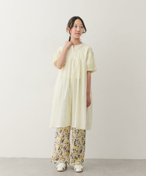 URBAN RESEARCH DOORS / アーバンリサーチ ドアーズ パンツ | 『150サイズ』『親子リンク』フラワープリントイージーパンツ(KIDS) | 詳細3