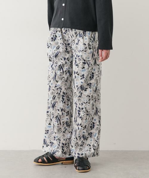 URBAN RESEARCH DOORS / アーバンリサーチ ドアーズ パンツ | 『150サイズ』『親子リンク』フラワープリントイージーパンツ(KIDS) | 詳細15