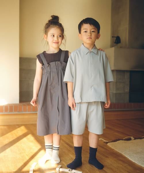 URBAN RESEARCH DOORS / アーバンリサーチ ドアーズ パンツ | 『150サイズあり』『親子リンク』『UR TECH』サマシェアショーツ(KIDS) | 詳細14