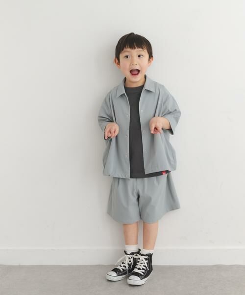 URBAN RESEARCH DOORS / アーバンリサーチ ドアーズ パンツ | 『150サイズあり』『UR TECH』サマシェアショーツ(KIDS) | 詳細3