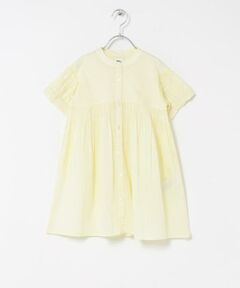 URBAN RESEARCH DOORS / アーバンリサーチ ドアーズ ワンピース | 『親子リンク』コットンボイルパフスリーブワンピース(KIDS)