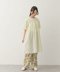 URBAN RESEARCH DOORS / アーバンリサーチ ドアーズ ワンピース | 『親子リンク』『150サイズ』コットンボイルパフスリーブワンピース(KIDS)