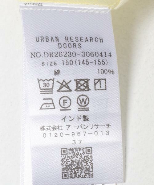 URBAN RESEARCH DOORS / アーバンリサーチ ドアーズ ワンピース | 『親子リンク』『150サイズ』コットンボイルパフスリーブワンピース(KIDS) | 詳細11