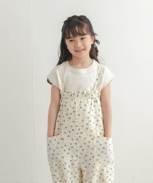 URBAN RESEARCH DOORS / アーバンリサーチ ドアーズ ワンピース | フリルバギーキャミサロペット(KIDS) | 詳細26