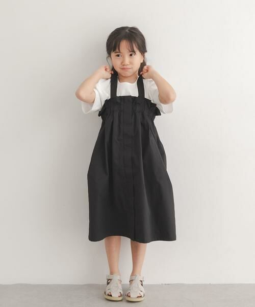 URBAN RESEARCH DOORS / アーバンリサーチ ドアーズ ワンピース | 『接触冷感/イージーケア』撥水ワークジャンパースカート(KIDS) | 詳細14