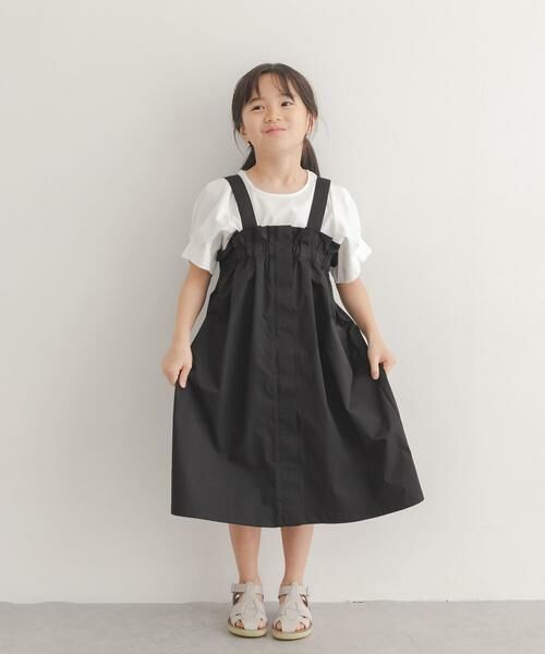 URBAN RESEARCH DOORS / アーバンリサーチ ドアーズ ワンピース | 『接触冷感/イージーケア』撥水ワークジャンパースカート(KIDS) | 詳細16