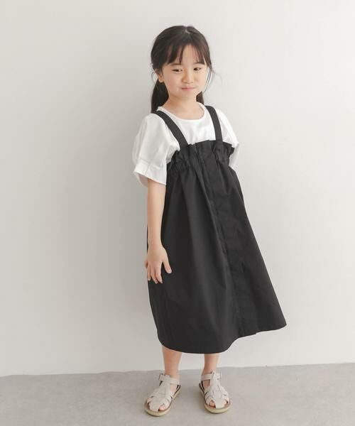 URBAN RESEARCH DOORS / アーバンリサーチ ドアーズ ワンピース | 『接触冷感/イージーケア』撥水ワークジャンパースカート(KIDS) | 詳細17