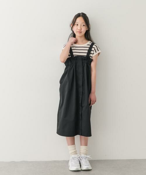 URBAN RESEARCH DOORS / アーバンリサーチ ドアーズ ワンピース | 『150サイズ』撥水ワークジャンパースカート(KIDS) | 詳細2