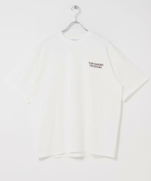 URBAN RESEARCH DOORS / アーバンリサーチ ドアーズ Tシャツ | TGT ロゴプリント Tシャツ(オフホワイト)