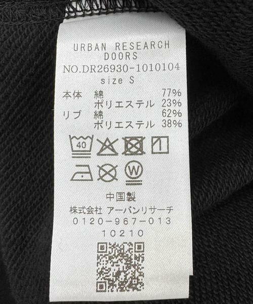 URBAN RESEARCH DOORS / アーバンリサーチ ドアーズ パーカー | TGT ロゴプリント フーディ | 詳細19